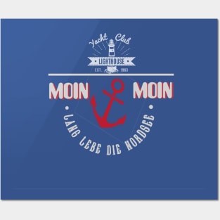 Moin moin T-shirt Posters and Art